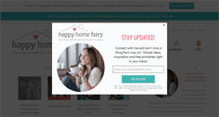 Desktop Screenshot of happyhomefairy.com